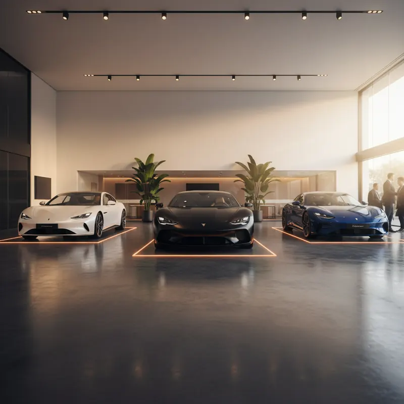 Auto showrooms